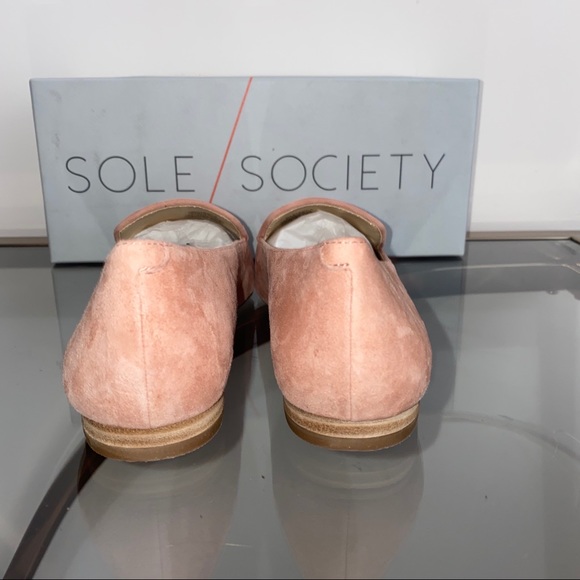 Sole Society Blush Pink Loafers - Picture 4 of 6